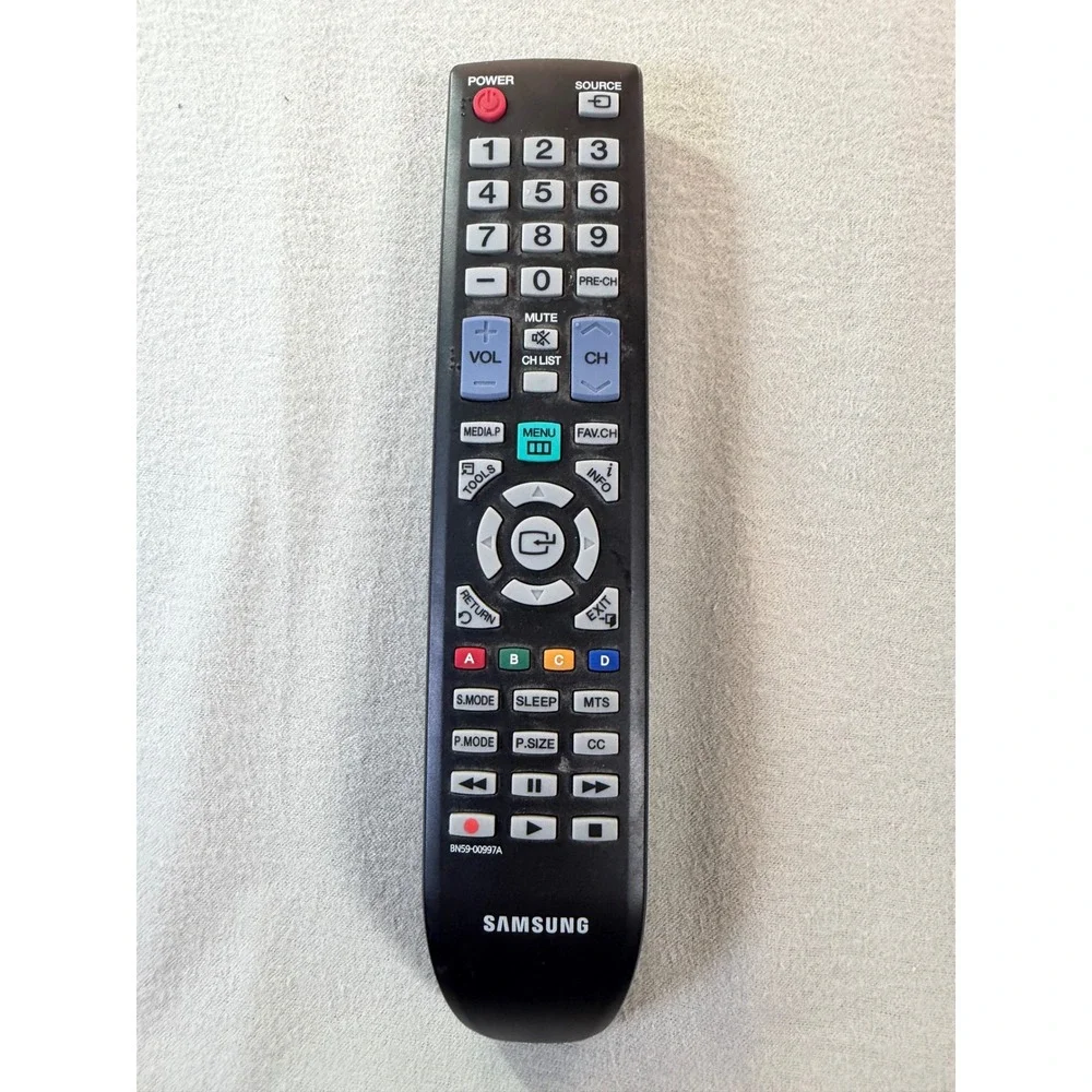 Samsung BN59-00997A TV Remote Control OEM Black Replacement Tested
